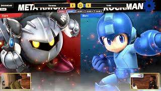 渋谷BeeSmash DOJO 240 Final TarameたらめメタナイトMetaKnight vs TriMロックマンMegaman [upl. by Plerre]