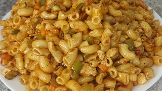 Desi Style Macaroni Pasta  Masala Macaroni  Pasta Recipe  Quick and delicious macroni recipe [upl. by Yaya]