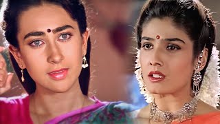 Puri Daulat Kharch Karke Bhi Ek Maa Nahi Mil Sakthi  Karisma Kapoor And Raveena Tandon Best Scene [upl. by Ahsitruc]