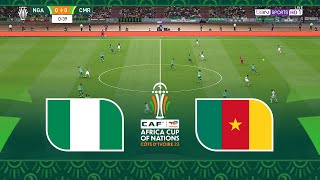 NIGERIA vs CAMEROON  CAF AFCON 2024  Full Match [upl. by Jonell]