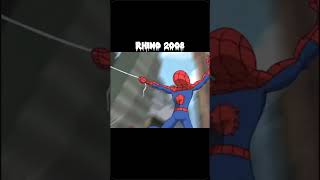 evolution of rhino spiderman [upl. by Arracahs]