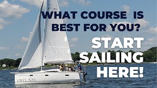 What sailing course should you start with at The Sailing Academy [upl. by Jorgensen]