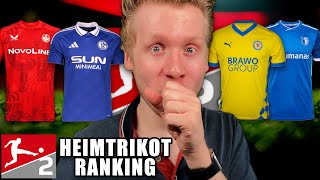 2 Bundesliga Heimtrikot Ranking 20242025  So GEILE Trikots [upl. by Nairrod422]