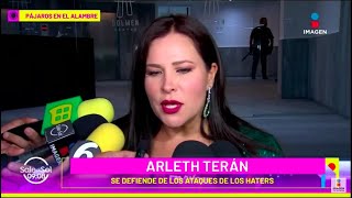 Artleth Terán ex de Joan Sebastian se defiende de críticas por darle el pésame a Maribel Guardia [upl. by Yates]