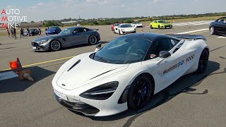 McLaren 720S vs MercedesAMG GT R Pro [upl. by Druce543]