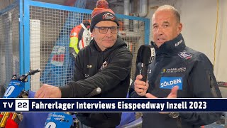 MOTOR TV22 FahrerlagerInterviews Eisspeedway WM in Inzell 2023 [upl. by Wemolohtrab]