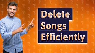 Can you Delete multiple songs at once on iTunes [upl. by Neros]