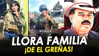 quotYA LO MATARON ya LÁRGUENSEquot FAMILIARES de El GREÑAS reclaman a MILITARES por ABATIR al SICARIO [upl. by Euginom]