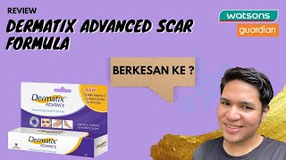 PUDARKAN BEKAS JERAWAT DENGAN DERMATIX   DERMATIX ADVANCED SCAR FORMULA REVIEW [upl. by Kirsti]