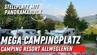 5⭐️Campingplatz Berchtesgadener Land😍Panoramablick⛰️ Wellness ➡️Camping Resort Allweglehen [upl. by Acirtal417]