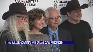 Nashville songwriters Hall of Fame class announced [upl. by Ydarb100]