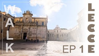 LECCE ep 1  Puglia Walker  Renting in Puglia [upl. by Auqinimod]