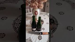 Sabrage prosecco doc Treviso and Valdobbiadene 375ml weddingplanner weddingcatering [upl. by Dorehs]