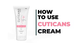 HOW TO USE  CUTICANS CREAM  EFFECTIVE THERAPY FOR ACANTHOSIS NIGRICANS [upl. by Allene]