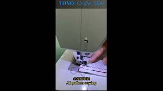 TOYO Electronic Sewing Machine Model Crafter Mini [upl. by Estrellita]