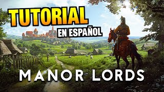 APRENDE a JUGAR MANOR LORDS en 15 MINUTOS  Guía en Español [upl. by Ettedranreb]