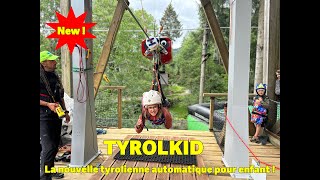 TYROLKID  The new automatic zipline for kids [upl. by Nahk]