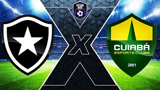 BOTAFOGO x CUIABÁ AO VIVO  Campeonato Brasileiro Série A 33ª RODADA  NARRAÇÃO [upl. by Johanan]