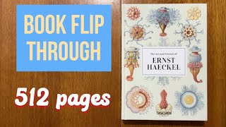 The Art and Science of Ernst Haeckel by Rainer Willmann amp Julia Voss  Book flip through [upl. by Canotas]