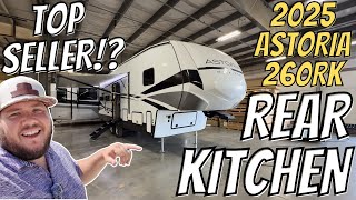 Lightweight Rear Kitchen 5th Wheel 2025 Astoria 260RK [upl. by Karlin658]