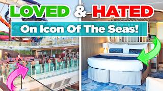 What I liked amp didnt like about Icon of the Seas [upl. by Nnylahs]