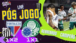 Palmeiras Campeão  Santos Rebaixado  Pós jogo Brasileirão [upl. by Kecaj251]