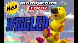 Wiggler Gameplay  Mario Kart Tour [upl. by Aldarcie205]