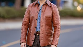 Why I Think Freewheelers is the Best Leather Jacket Brand Freewheelers Brakeman Review [upl. by Xilef]