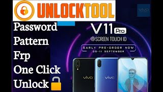 VIVO V11 Pro Password Pattern FRP  One Click Unlock by Unlock Tool [upl. by Eeldarb901]