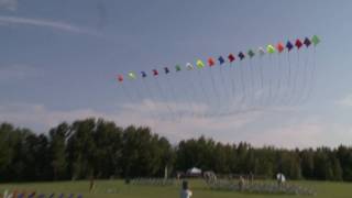 International Kite Festival in Dieppe  New Brunswick Canada [upl. by Trevethick]