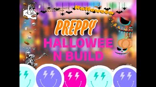 TUTORIAL Preppy HALLOWEEN BUILD IN Adopt Me [upl. by Croner63]