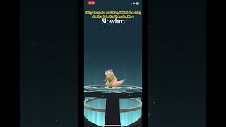 Shiny Slowpoke evolution into slowbro [upl. by Niret]