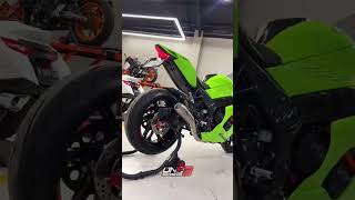 Thadi Badi R 💪 zx10r shorts [upl. by Aneetak]