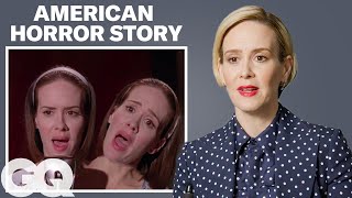 Sarah Paulson Breaks Down Her Most Iconic Characters  GQ [upl. by Rodge873]