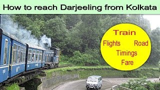 DARJEELING travel guide and tips on how to reach in hindi [upl. by Einahets]