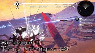 Daemon X Machina missile performance tests [upl. by Mattie]