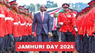 LIVE President Ruto Leads JAMHURI DAY 2024 Celebrations at Uhuru Gardens [upl. by Tamas545]