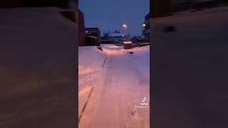 viralvideo oslocity furuset norway snowfall 2022shorts traveling world shorts europe [upl. by Relyhcs]