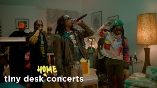 Migos Tiny Desk Home Concert [upl. by Enaitsirhc68]