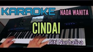 Karaoke CINDAI Siti Nurhaliza [upl. by Aytnahs315]