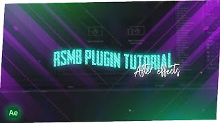 RSMB tutorial in after effects  after effects  Make UNIC [upl. by Valdemar371]