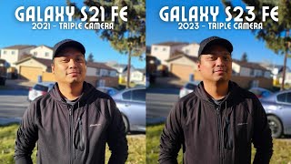 Galaxy S21 FE vs Galaxy S23 FE camera test Is it time to upgrade 📱 [upl. by Klinges881]