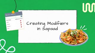 Creating Modifiers in Sapaad  MM004  Sapaad Academy [upl. by Indnahc]