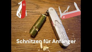 Schnitzen für Anfänger Eine Signalpfeife 🔪 [upl. by Purington421]