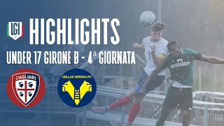 Highlights CagliariHellas Verona U17 AB 4 giornata stagione 202324 [upl. by Shiff508]