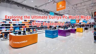 Exploring the Ultimate Currys Pc World Mega Shop Experience  My UK Vibes [upl. by Laehcim]