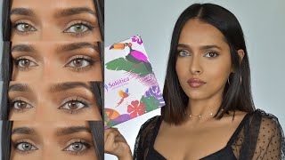 DESIO VS SOLOTICA Comparison Testing TOP RATED Color Contacts Review amp TryOn [upl. by Tannenwald49]