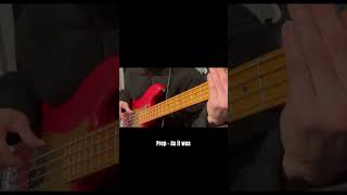 Prep  As it was City pop bass cover [upl. by Anoek]