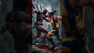 Deadpool Vs Wolverine Who will win deadpool wolverine deadpoolvswolverine avengers marvel [upl. by Aniara]