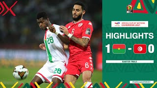 Burkina Faso 🆚 Tunisia Highlights  TotalEnergiesAFCON2021 Quarter Finals [upl. by Yanal]